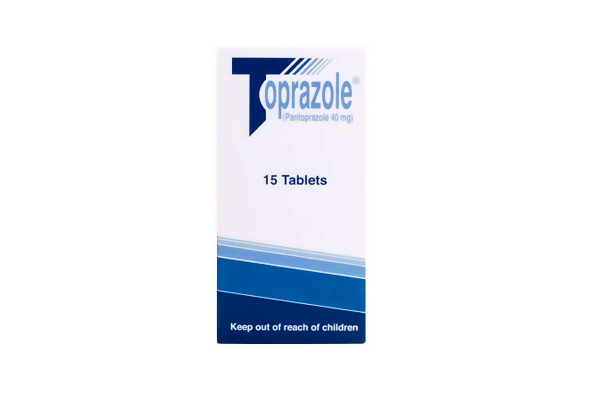 TOPRAZOLE 40 MG 15 TABLETS - Milano Pharmacy