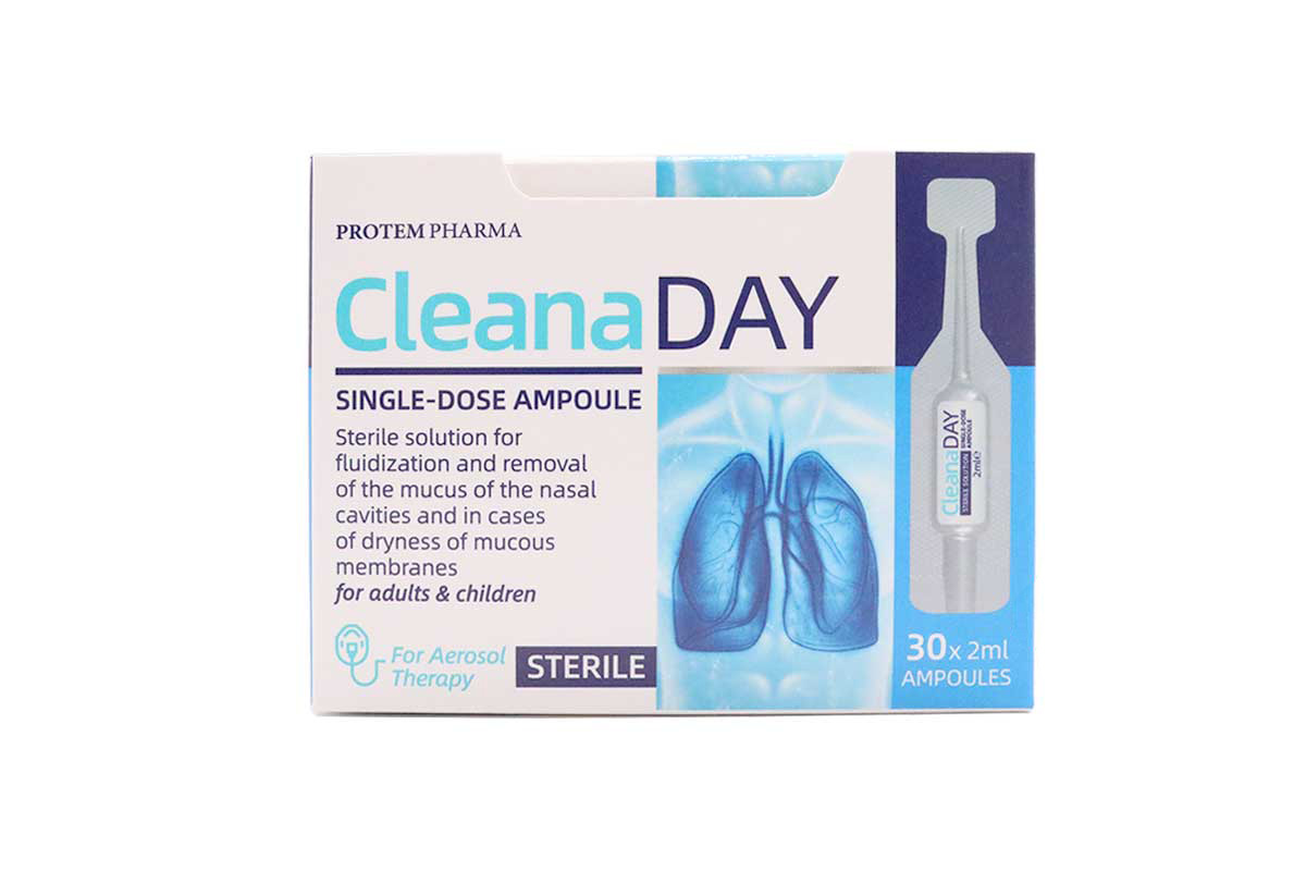 CLEANA DAY SOLUTION 2ML 30 AMPOULE - Milano Pharmacy