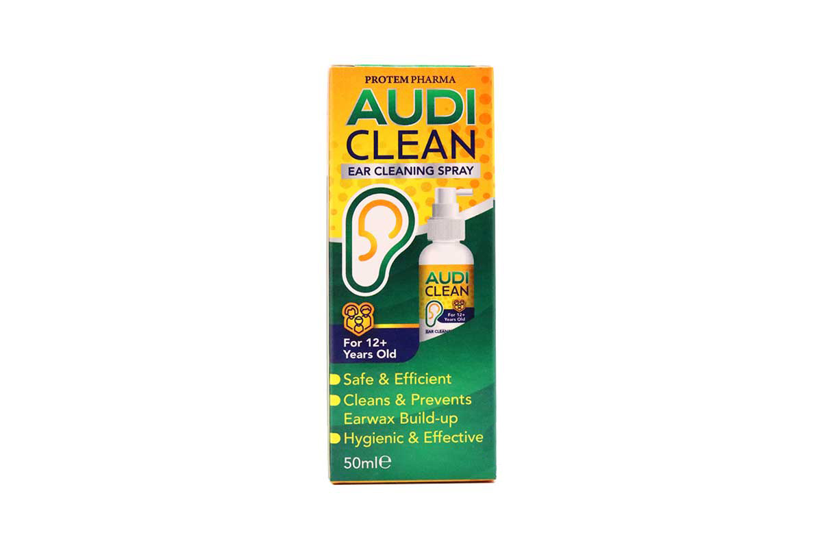 AUDI CLEAN EAR CLEANING SPRAY 50 ML - Milano Pharmacy