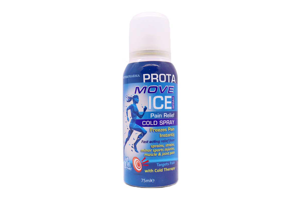 PROTA MOVE ICE PAIN RELIEF COLD SPRAY 75 ML - Milano Pharmacy