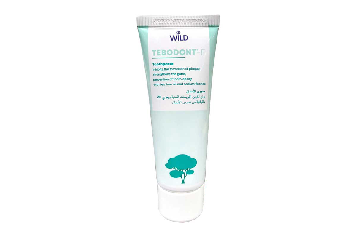 TEBODONT F TOOTHPASTE 75 ML - Milano Pharmacy