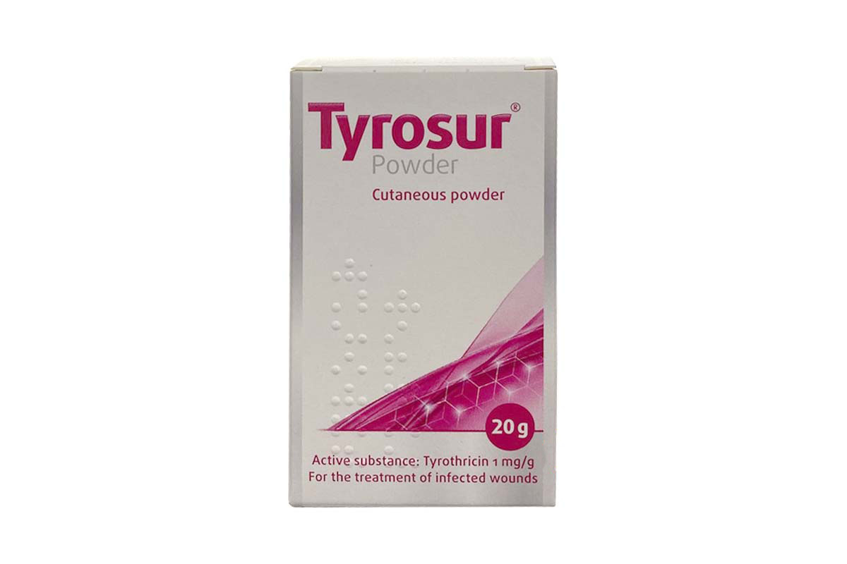 TYROSUR POWDER 20 GM - Milano Pharmacy