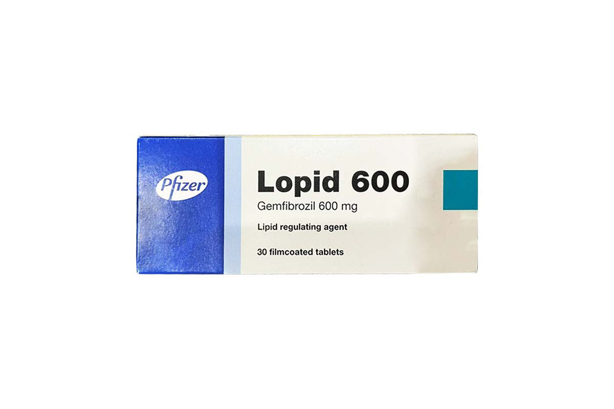 LOPID 600 MG 30 TABLETS - Milano Pharmacy