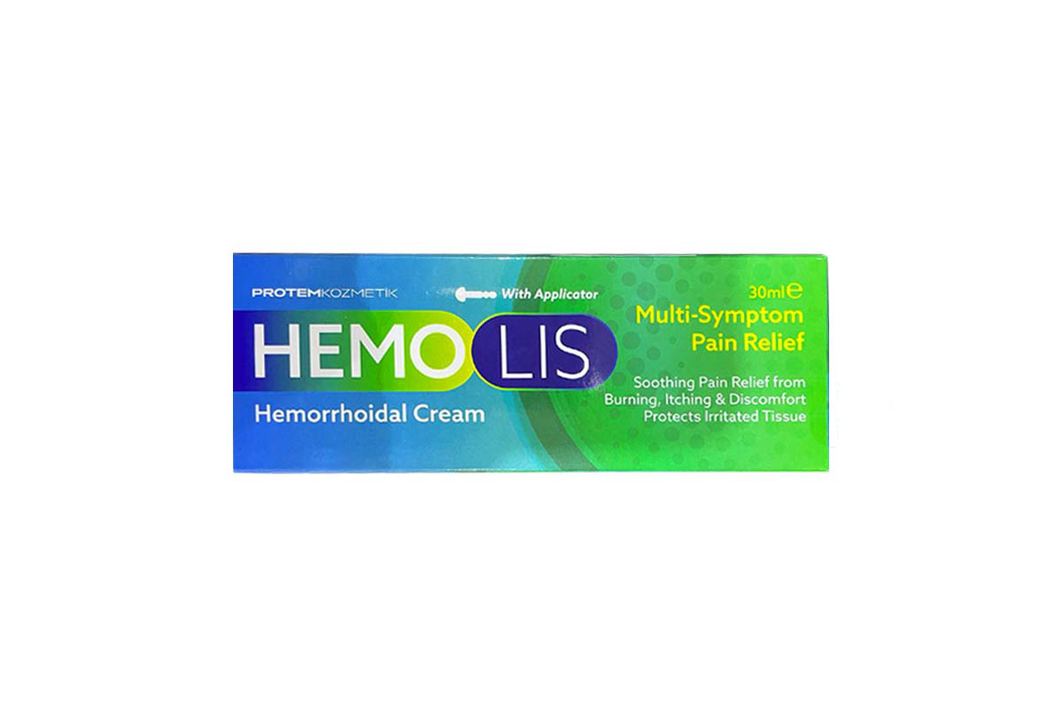 HEMOLIS HEMORRHOIDAL CREAM 30 ML - Milano Pharmacy