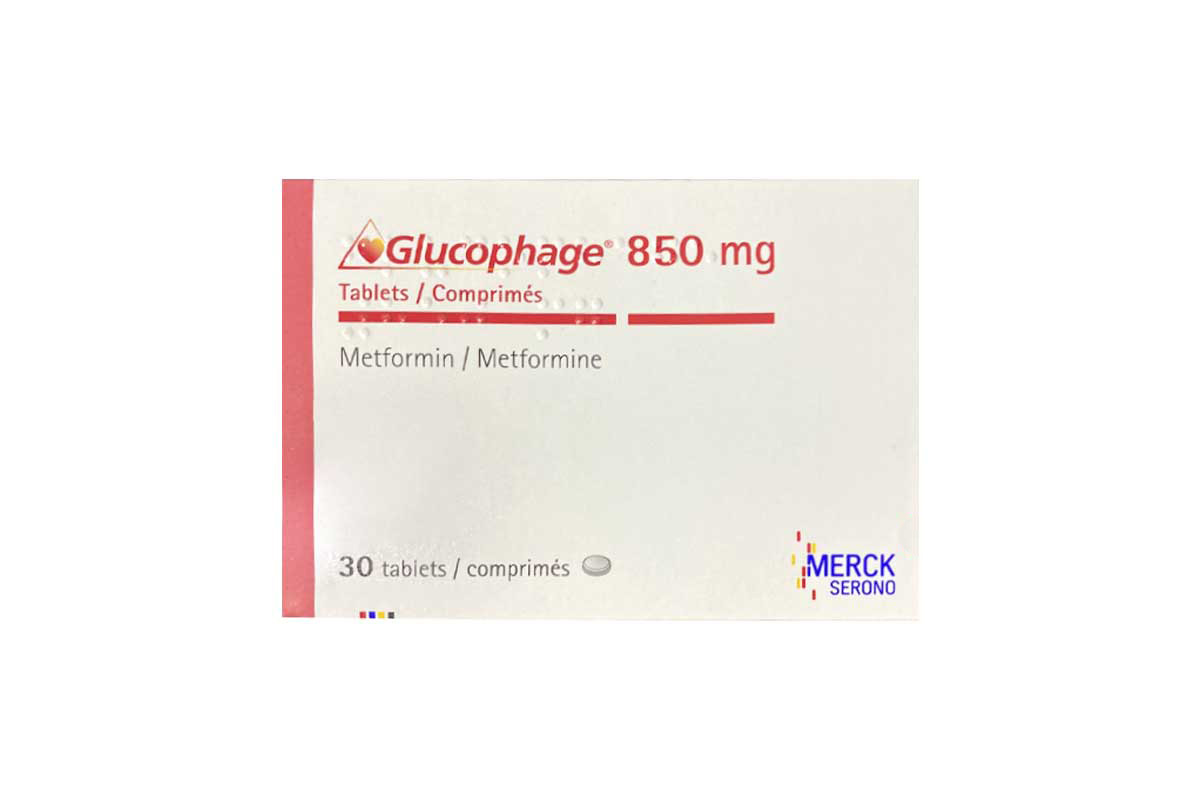 GLUCOPHAGE 850 MG 30 TABLETS - Milano Pharmacy