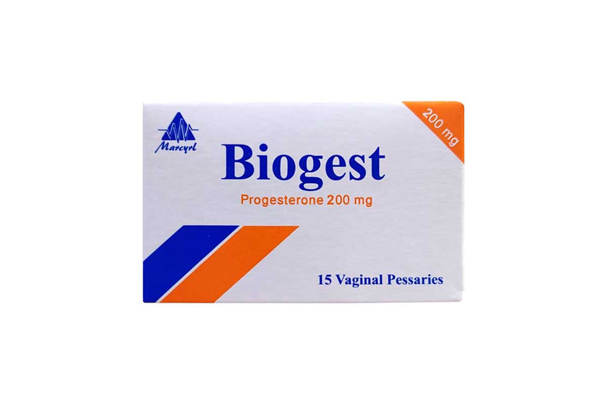 BIOGEST 200 MG 15 VAGINAL PESSARIES - Milano Pharmacy