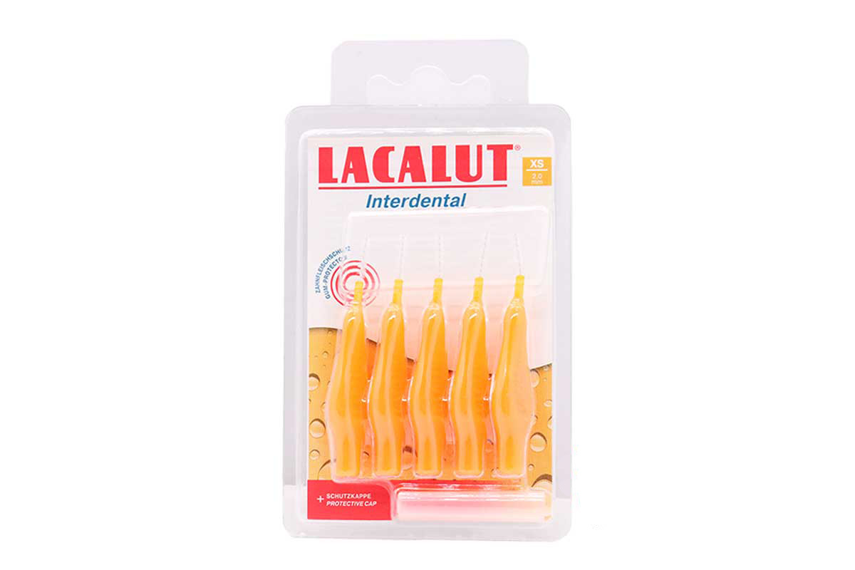 LACALUT INTERDENTAL BRUSH ORANGE XSMALL 2.0MM - Milano Pharmacy