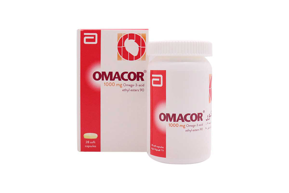 OMACOR 1000 MG 28 SOFT CAPSULES - Milano Pharmacy