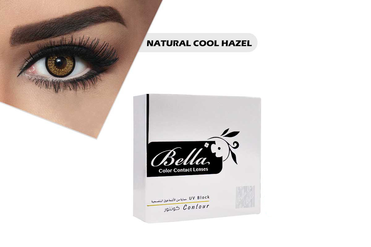 BELLA COLOR CONTACT LENSES NATURAL COOL HAZEL - Milano Pharmacy