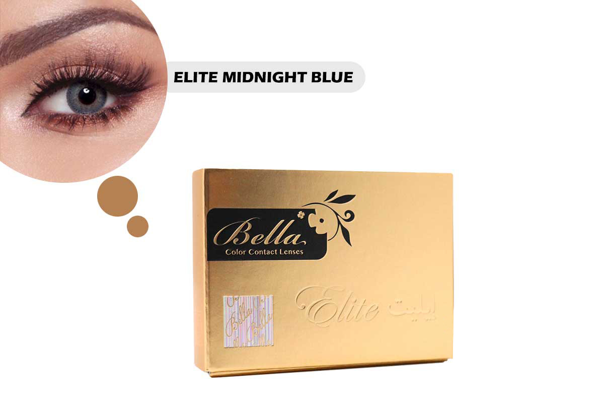 BELLA COLOR CONTACT LENSES ELITE MIDNIGHT BLUE - Milano Pharmacy