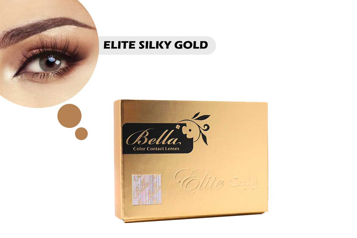 BELLA COLOR CONTACT LENSES ELITE SILKY GOLD - Milano Pharmacy