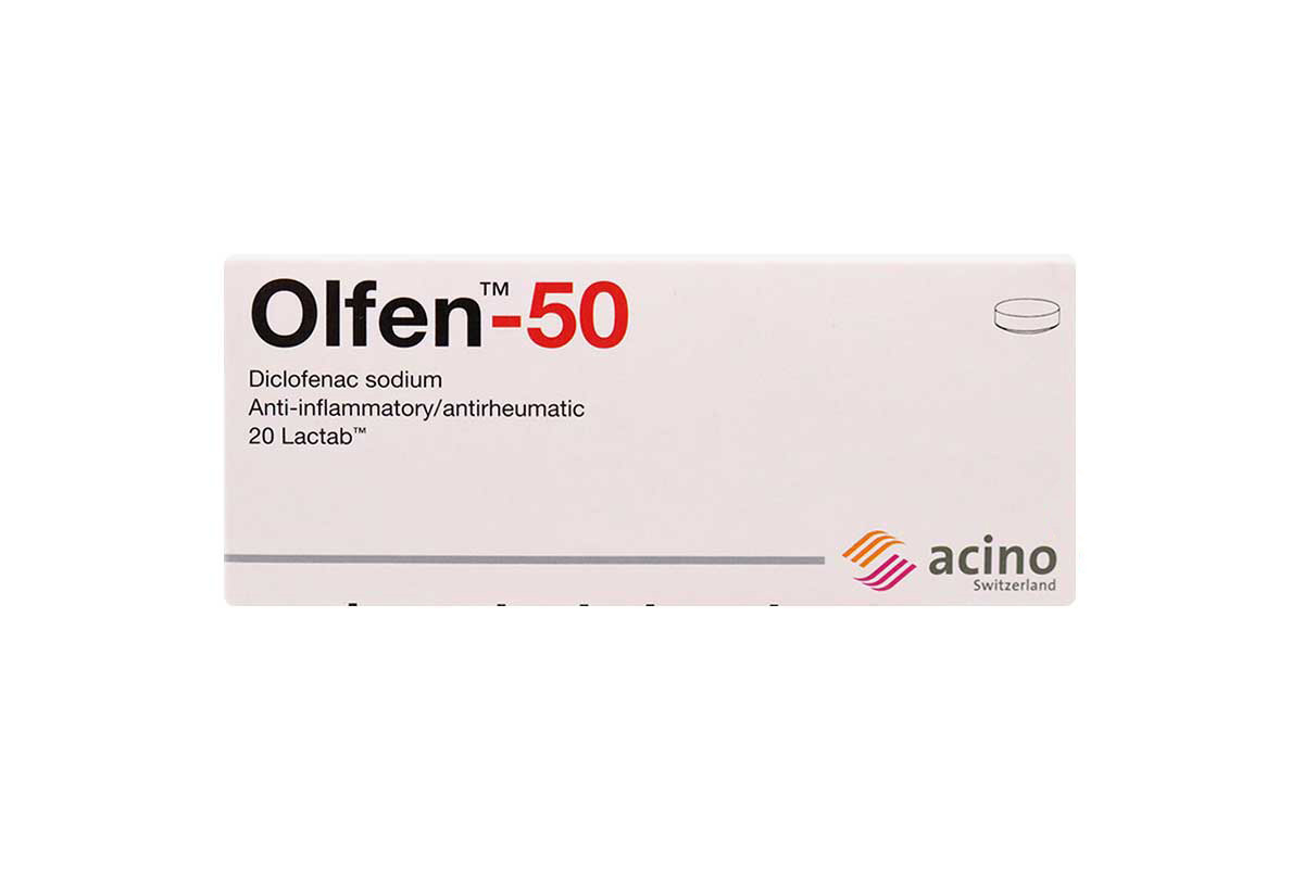 OLFEN 50 MG 20 TAB - Milano Pharmacy