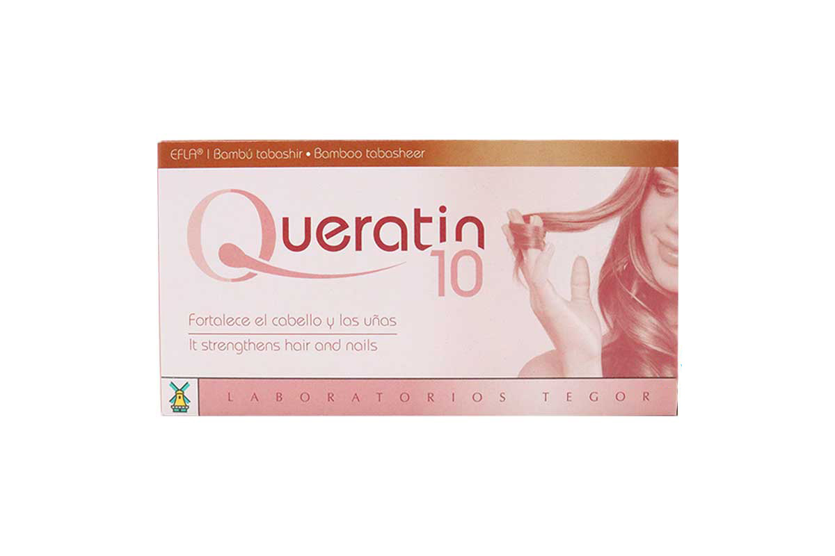 QUERATIN 10 FOR HAIR AND NAIL 45 TABLETS - Milano Pharmacy