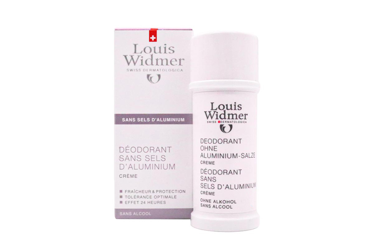 LOUIS WIDMER DEO ALUMINIUM ZOUTEN  CREAM 40 ML - Milano Pharmacy