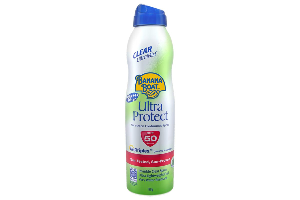 BANANA BOAT ULTRA PROTECT SUNSCREEN SPF50 SPRAY 170 GM - Milano Pharmacy