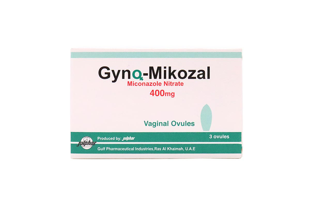 GYNO MIKOZAL VAGINAL 400MG 3 OVULES - Milano Pharmacy