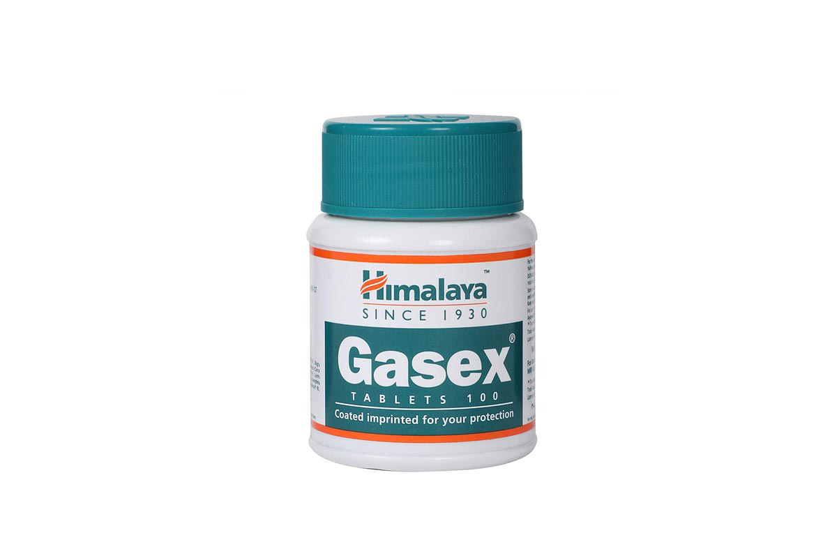 HIMALAYA GASEX 100 TABLETS - Milano Pharmacy