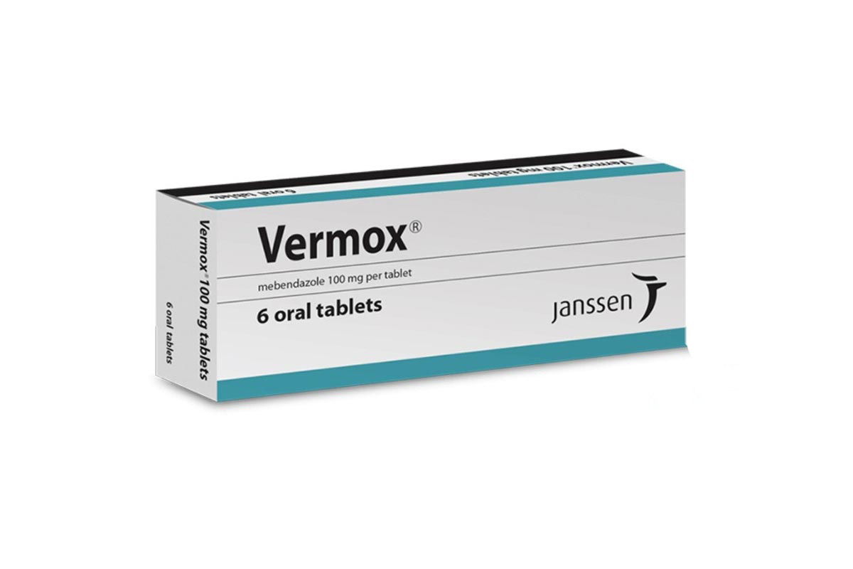 VERMOX 100MG 6 TABLETS - Milano Pharmacy