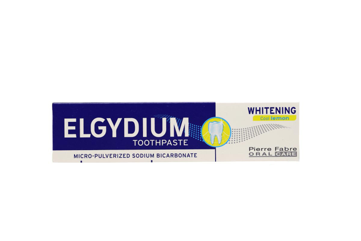 ELGYDIUM WHITENING COOL LEMON TOOTHPASTE 75 ML - Milano Pharmacy