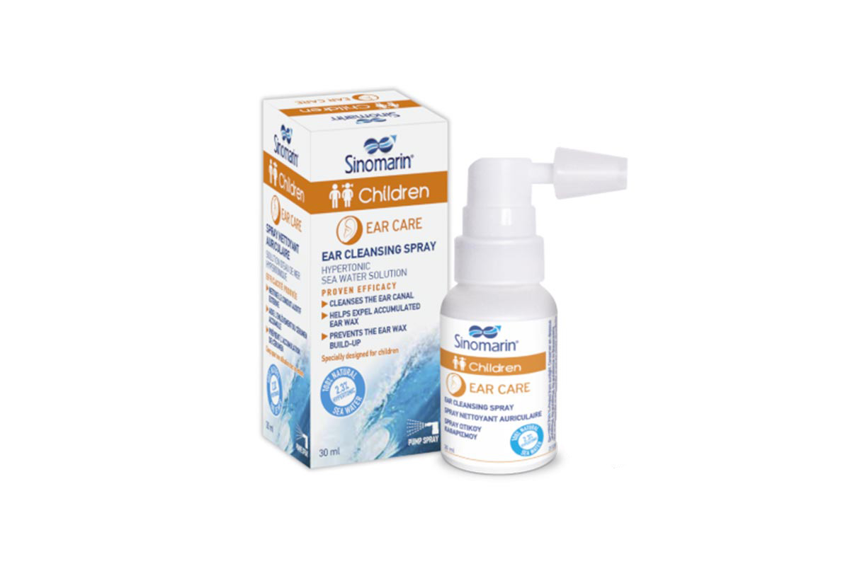 SINOMARIN CHILDREN EAR CARE CLEANSING SPRAY 30 ML - Milano Pharmacy