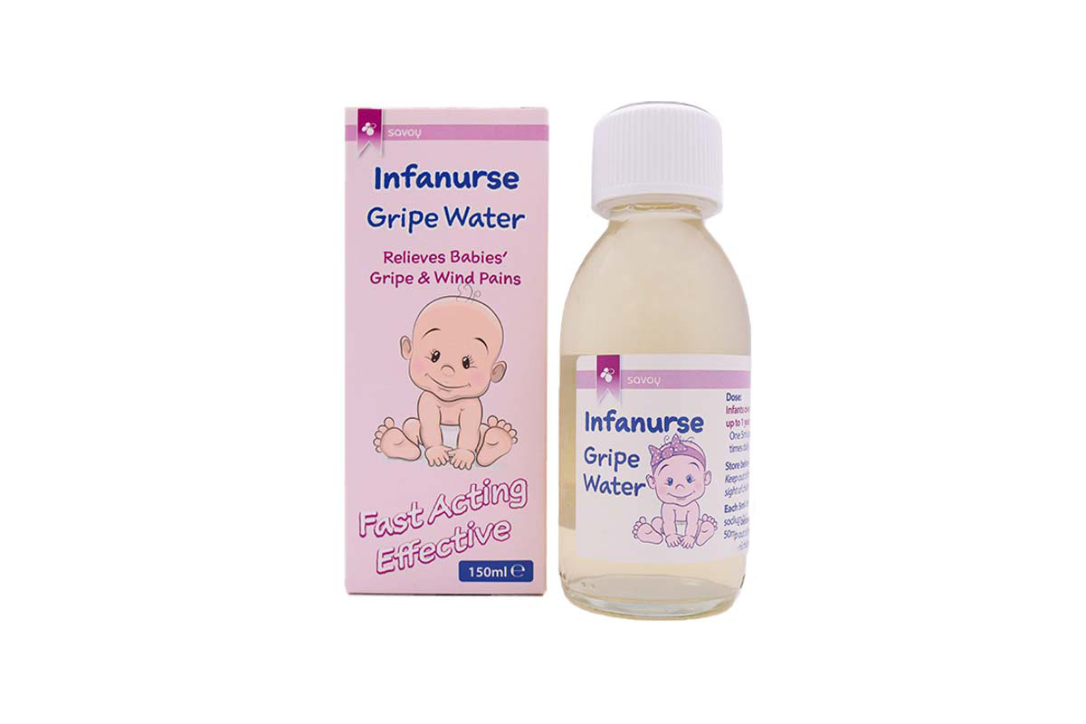 INFANURSE GRIPE WATER FOR CHILDRENS 150 ML - Milano Pharmacy