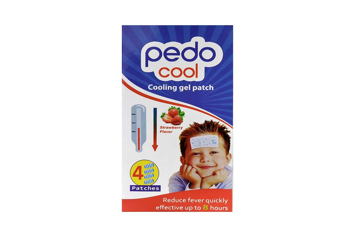 PEDO COOL COOLING GEL PATCH 8 HOURS 4 PATCHES - Milano Pharmacy