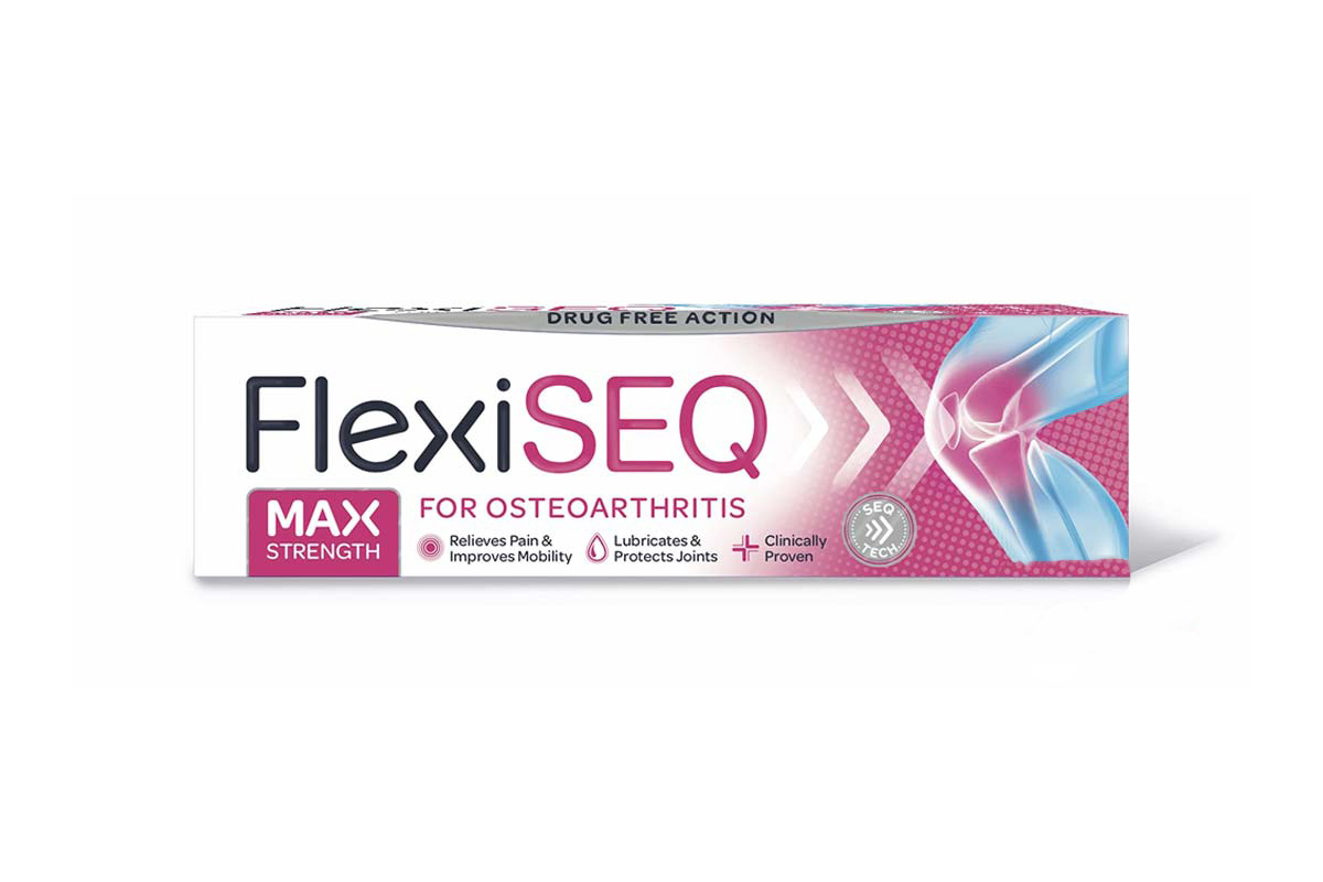 FLEXISEQ MAX STRENGTH FOR OSTEOARTHRITIS GEL 50GM - Milano Pharmacy