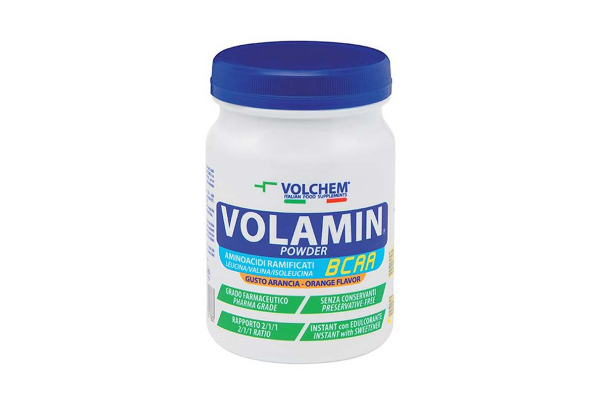 VOLCHEM VOLAMIN BCAA POWDER ORANGE 224G - Milano Pharmacy