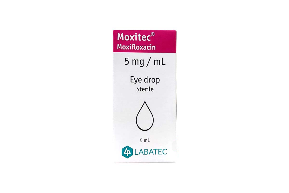 MOXITEC EYE DROPS 5MG 5 ML - Milano Pharmacy