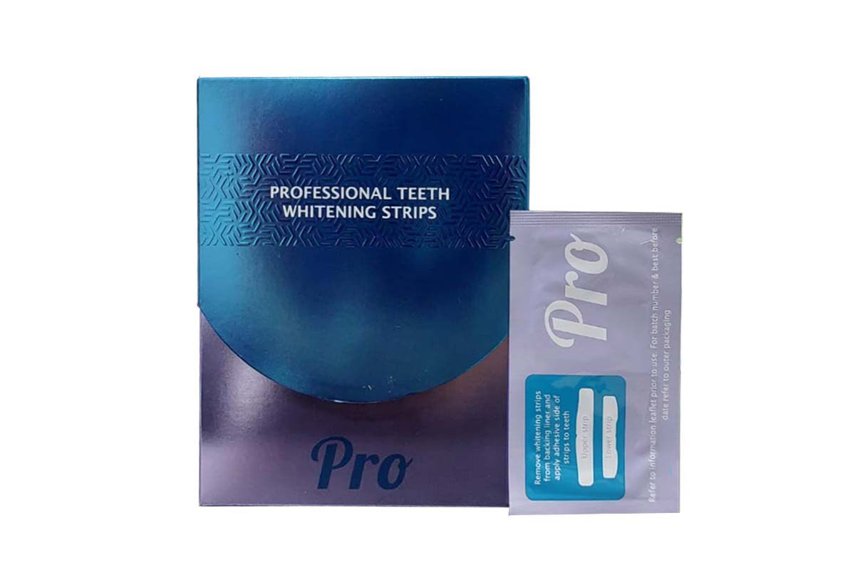 PRO PROFESSIONAL TEETH WHITENING 28 STRIPS - Milano Pharmacy