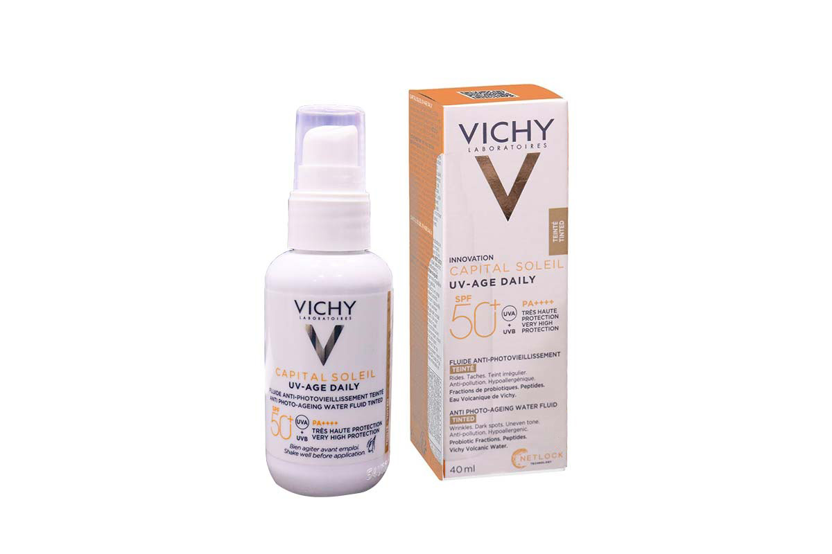 VICHY INNOVATION CAPITAL SOLEIL SPF50 PLUS TINTED 40ML - Milano Pharmacy