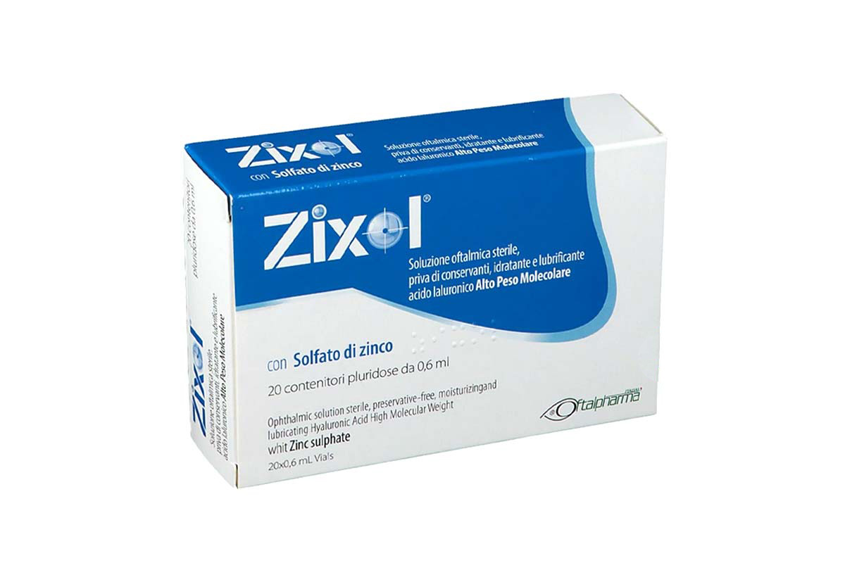 ZIXOL EYE DROPS 20X0.6 ML - Milano Pharmacy