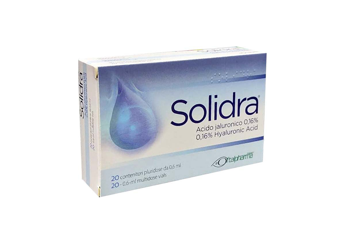 SOLIDRA EYE DROPS 20X0.6 ML - Milano Pharmacy