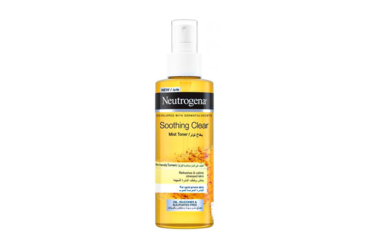 NEUTROGENA SOOTHING CLEAR MIST TONER 125 ML - Milano Pharmacy