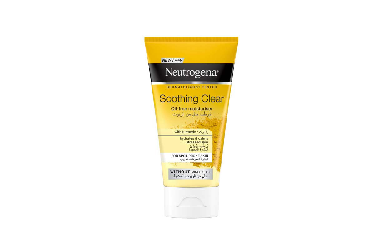 NEUTROGENA SOOTHING CLEAR OIL FREE MOISTURISER GEL 75 ML - Milano Pharmacy