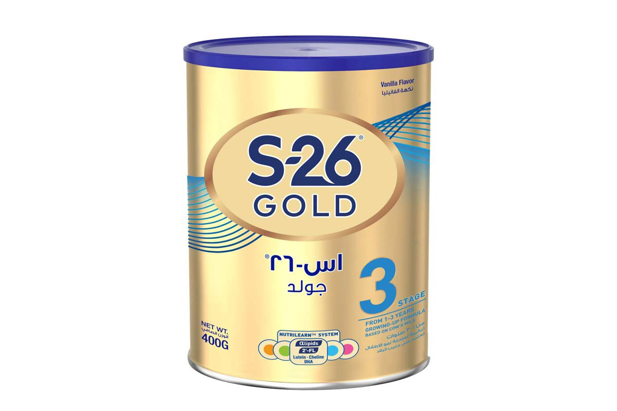 S 26 GOLD NO3 VANILLA FLAVOR 400 GM - Milano Pharmacy