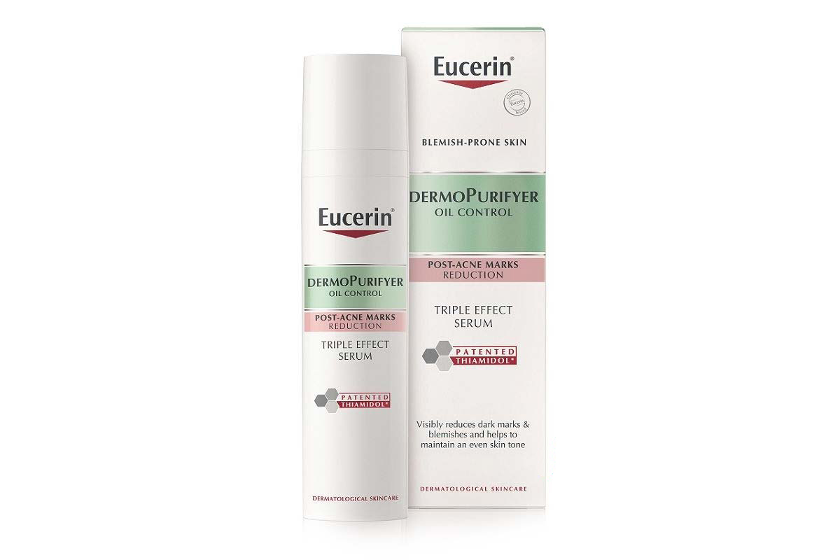 EUCERIN DERMO PURIFYER OIL CONTROL TRIPLE EFFECT SERUM 40ML - Milano Pharmacy