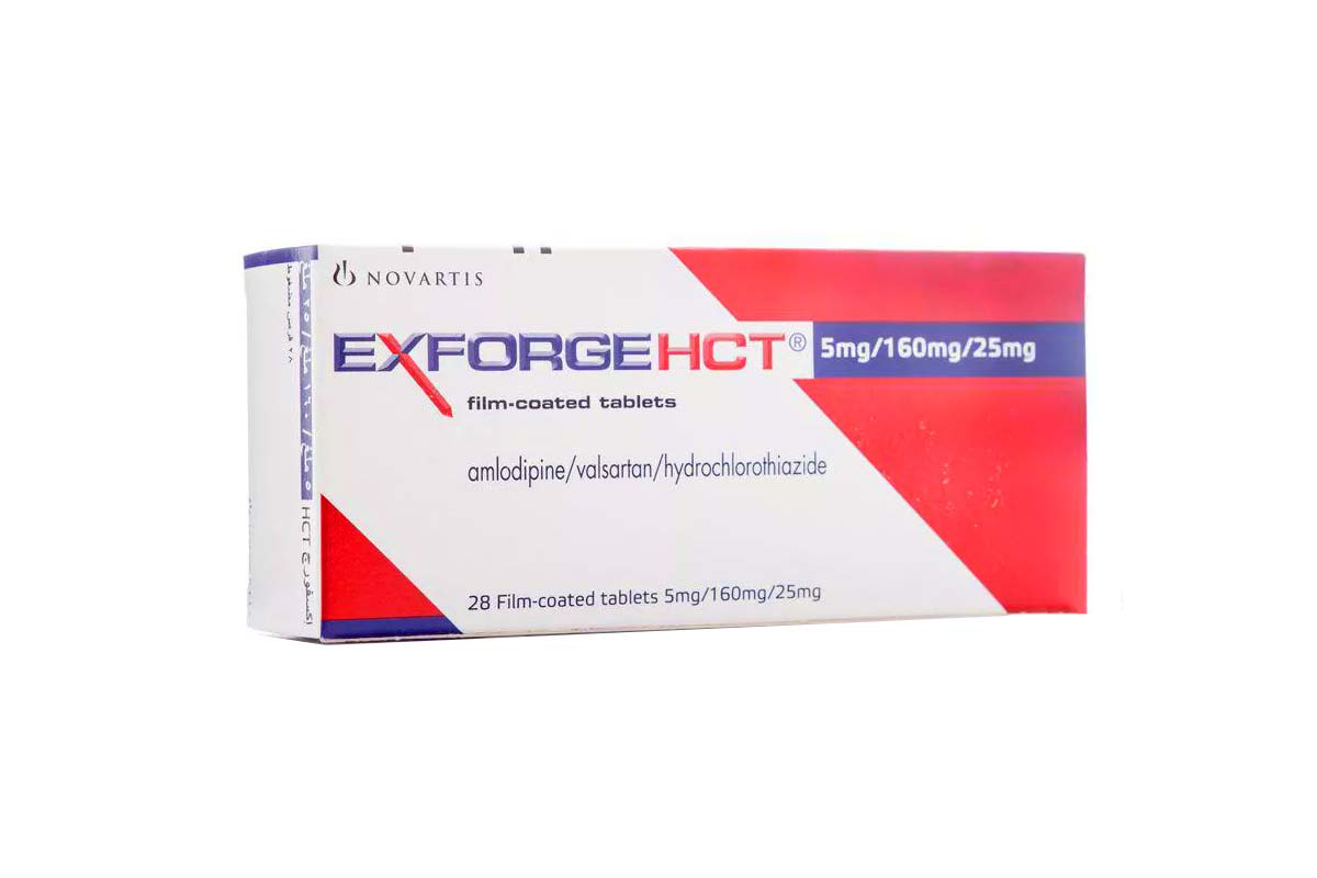 EXFORGE HCT 5 MG 160 MG 25 MG 28 TABLETS - Milano Pharmacy