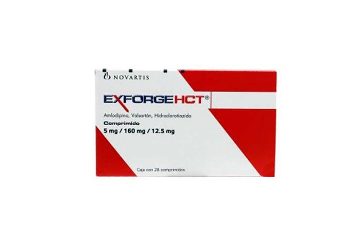 EXFORGE HCT 5MG / 160 MG / 12.5 MG 28TAB - Milano Pharmacy