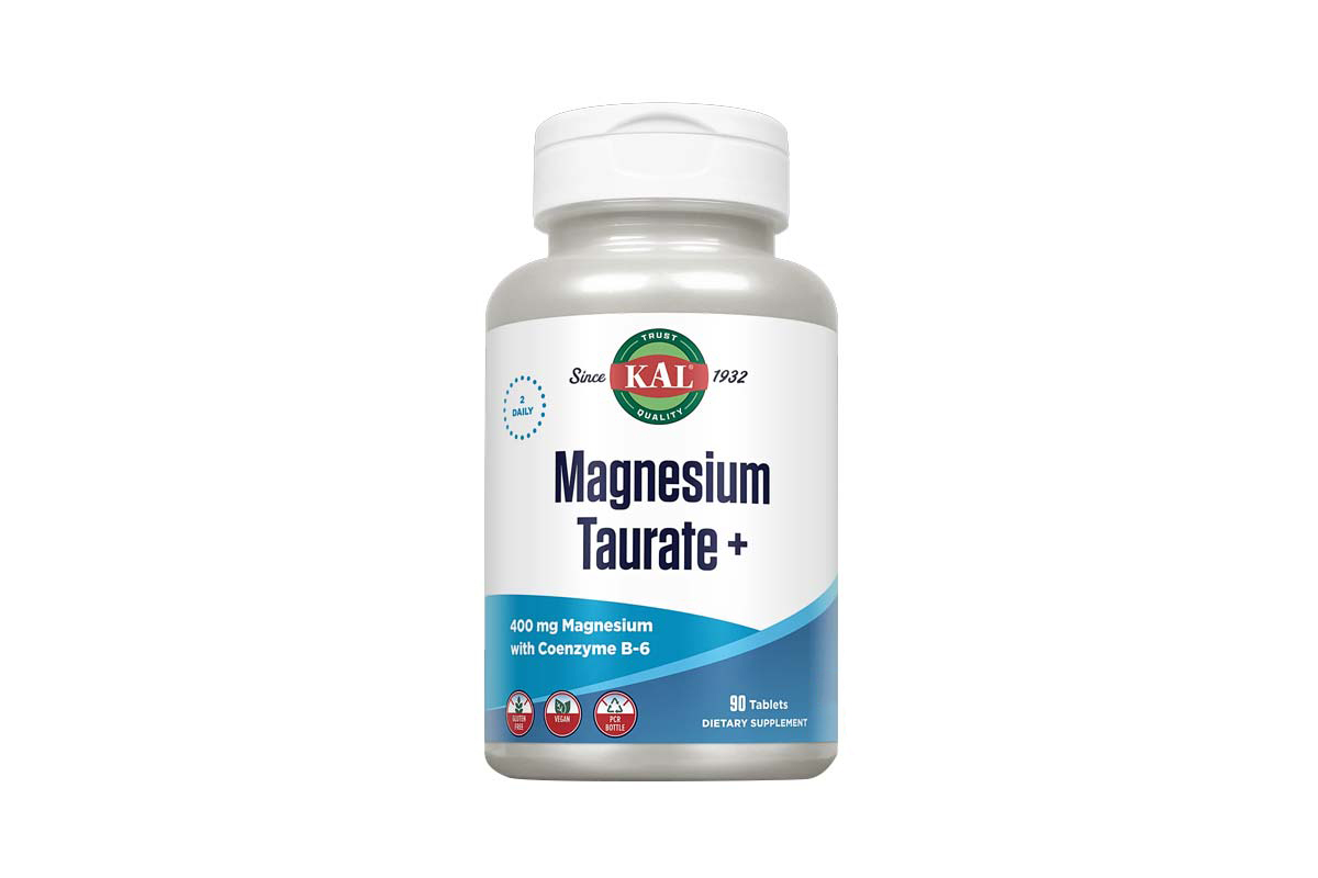 KAL MAGNESIUM TAURATE PLUS 400MG 90 TABLETS - Milano Pharmacy