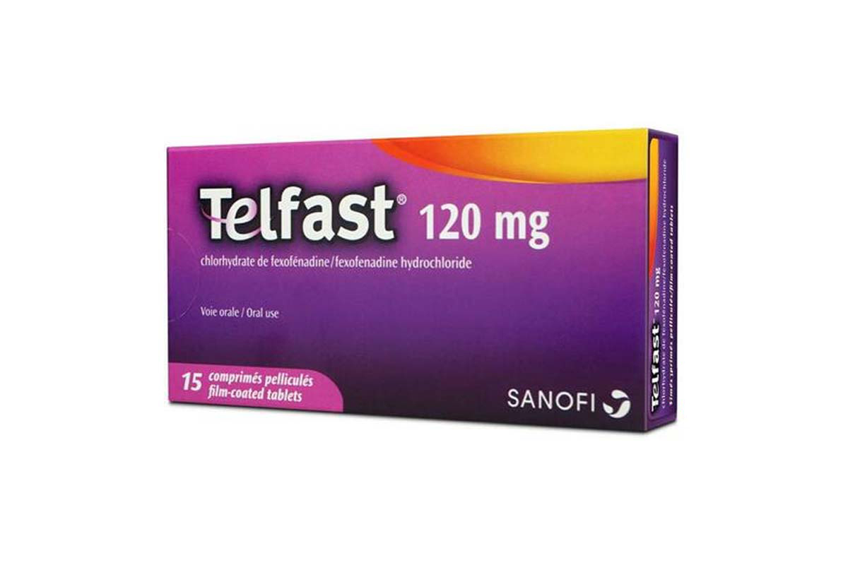 TELFAST 120 MG 15 TABLETS - Milano Pharmacy