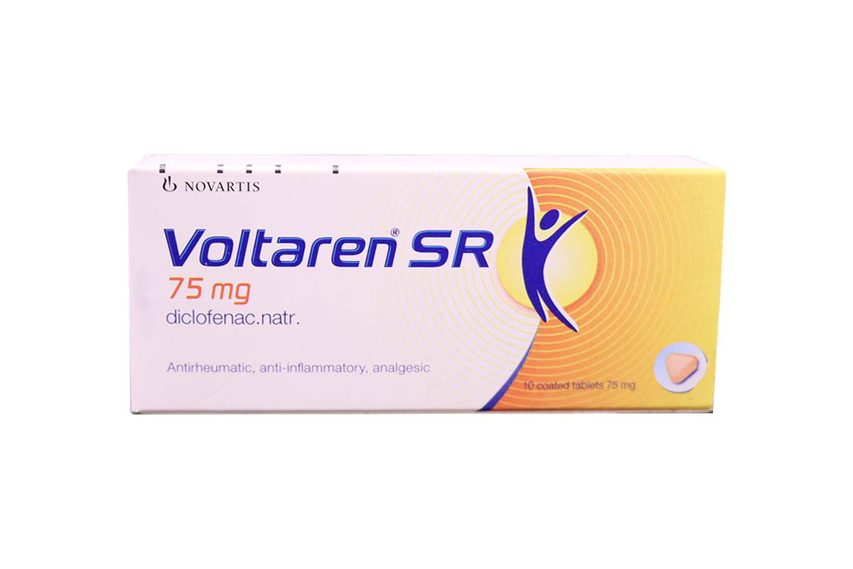 VOLTAREN SR 75MG 10 TABLETS - Milano Pharmacy