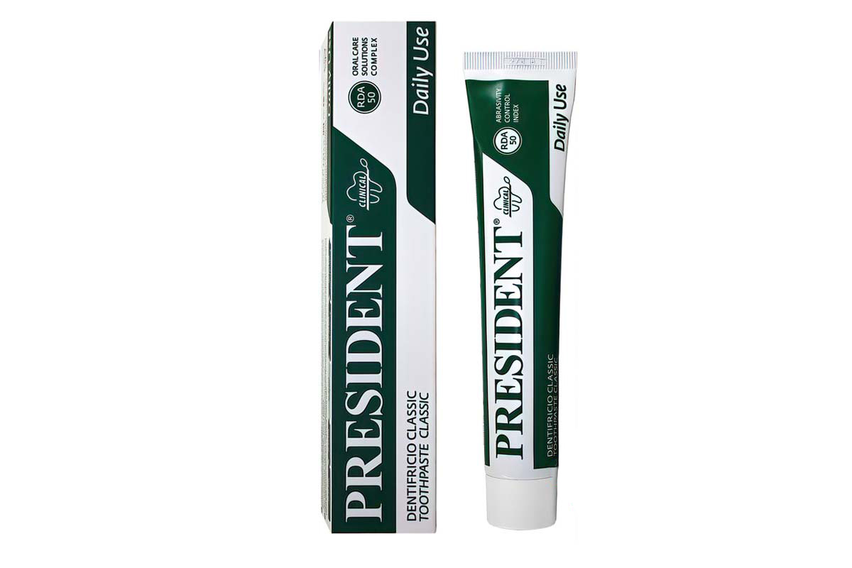 PRESIDENT CLASSIC TOOTHPASTE DAILY USE 75ML - Milano Pharmacy