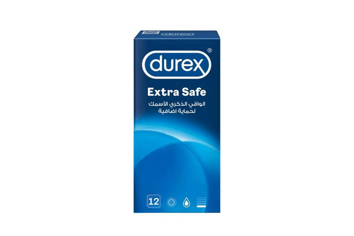 DUREX EXTRA SAFE 12 CONDOMS - Milano Pharmacy