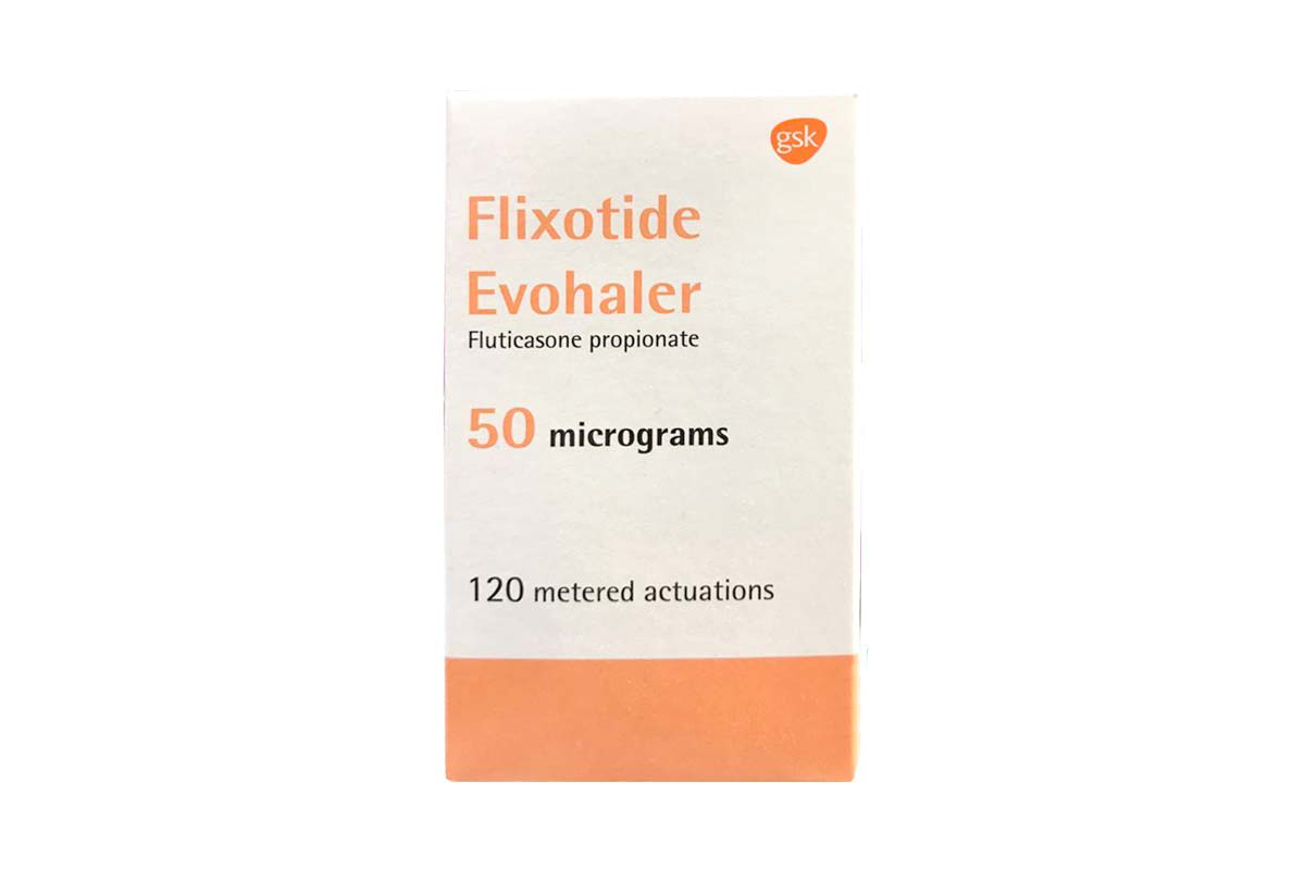 FLIXOTIDE EVOHALER 50MCG 120 DOSE - Milano Pharmacy