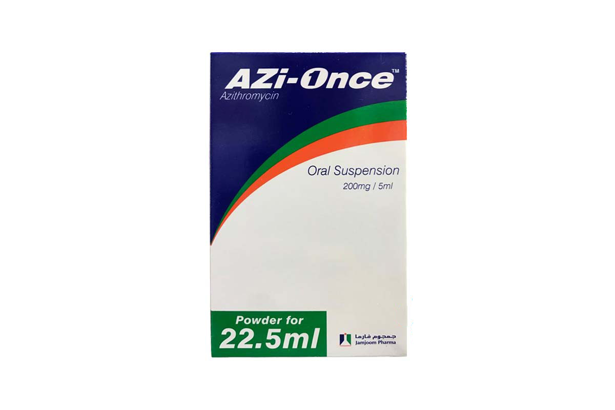 AZI ONCE SUSPENSION 200MG 5ML 22.5ML - Milano Pharmacy
