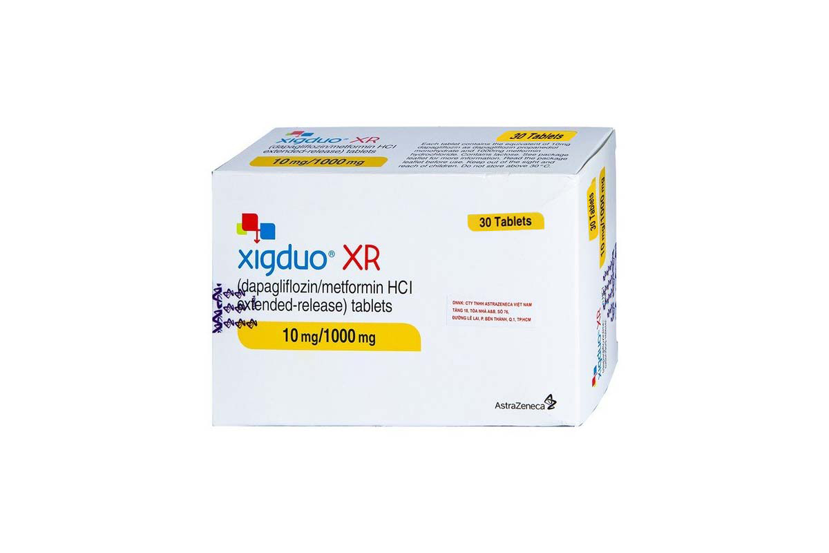 XIGDUO XR 10 MG 1000 MG 30 TAB - Milano Pharmacy