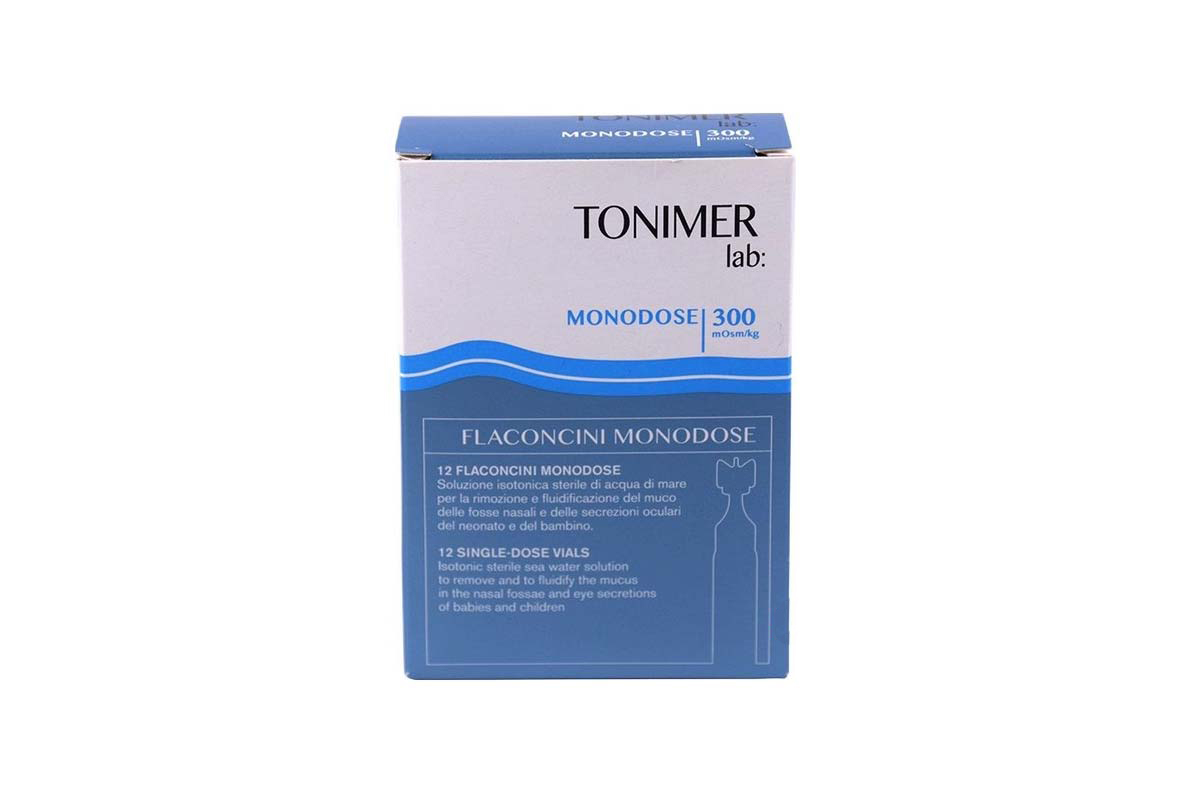 TONIMER MONODOSE SOLUTION 12 SINGLE DOSE VIALS - Milano Pharmacy