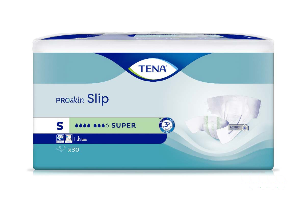 TENA SLIP PROSKIN SUPER SMALL 30 PIECES - Milano Pharmacy