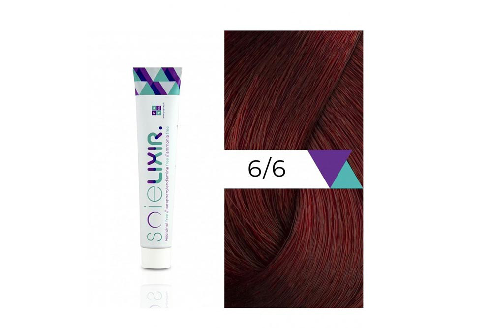 SOIELIXIR AMMONIA FREE HAIR COLOR 6/6 DARK RED BLONDE 100ML - Milano Pharmacy